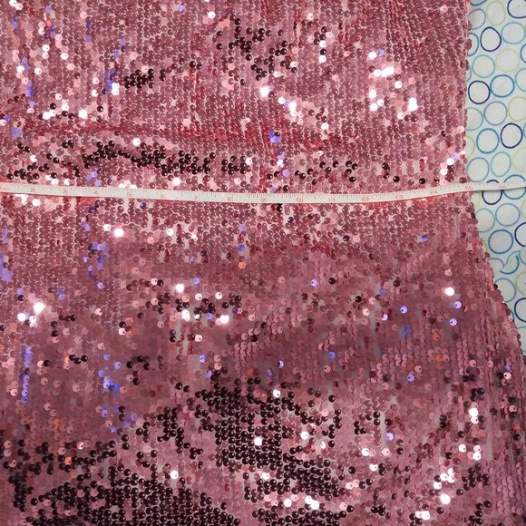 Babeyond Sparkly Pink Cocktail Party Dress NEW Sz XL(Juniors) or M - Picture 10 of 11